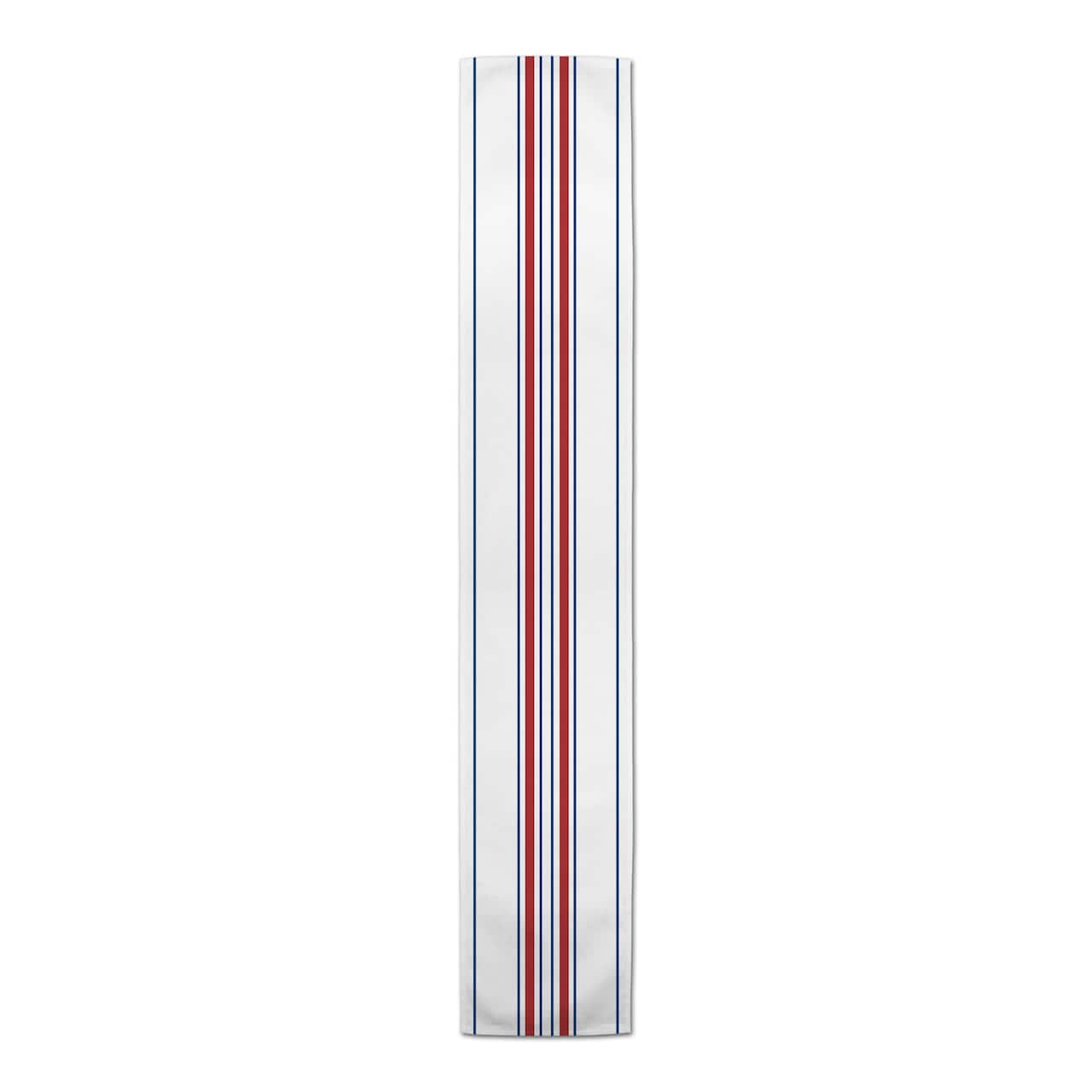 Red, White & Blue Stripes Indoor/Outdoor Table Runner